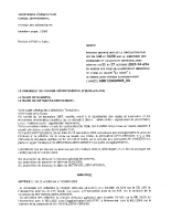 ARRETE 22560 DANGERS